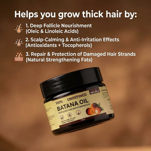 Batana Hair Growth Oil - Increased hair growth in just 6 weeks