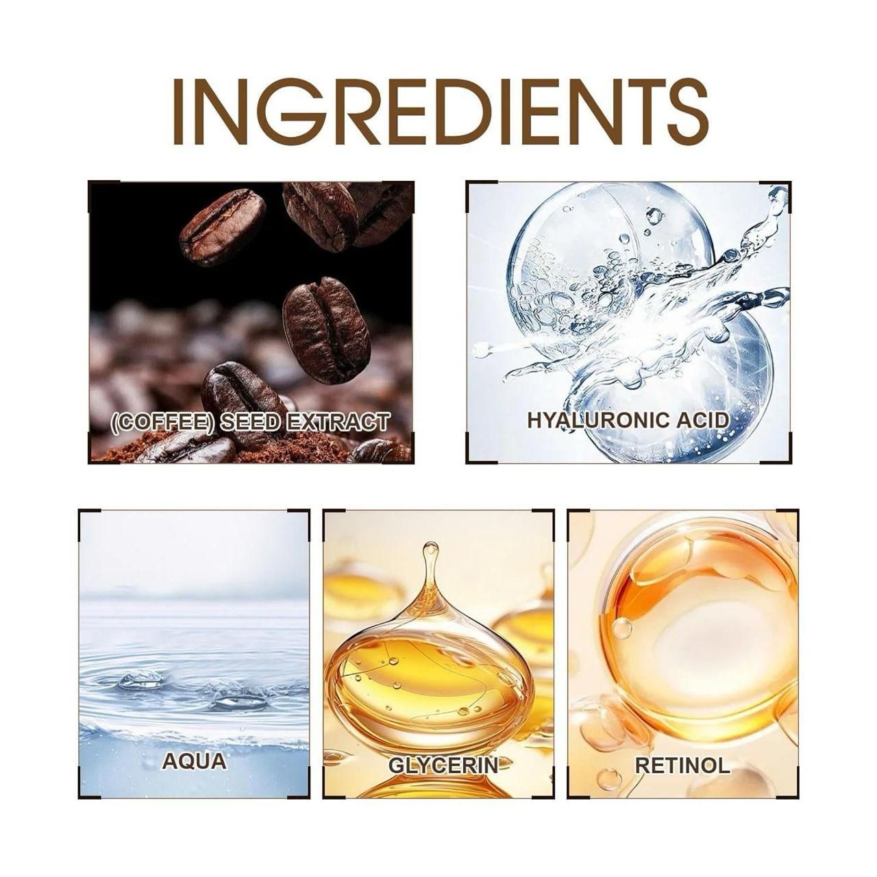 Ratinol Caffeine Anti Wrinkle Cream (Pack of 2)