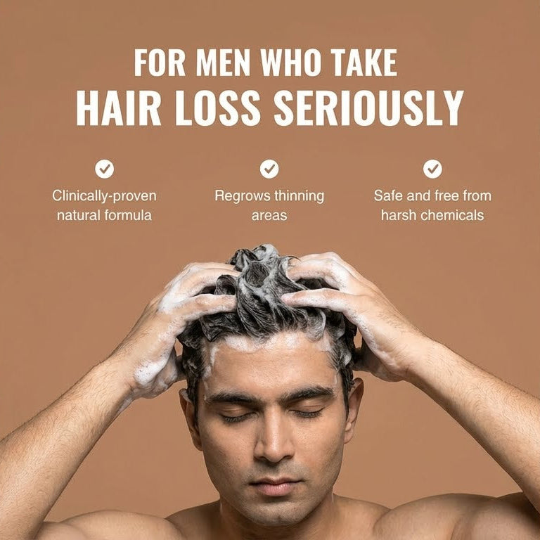 Root Activator Shampoo For Men Hair Loss