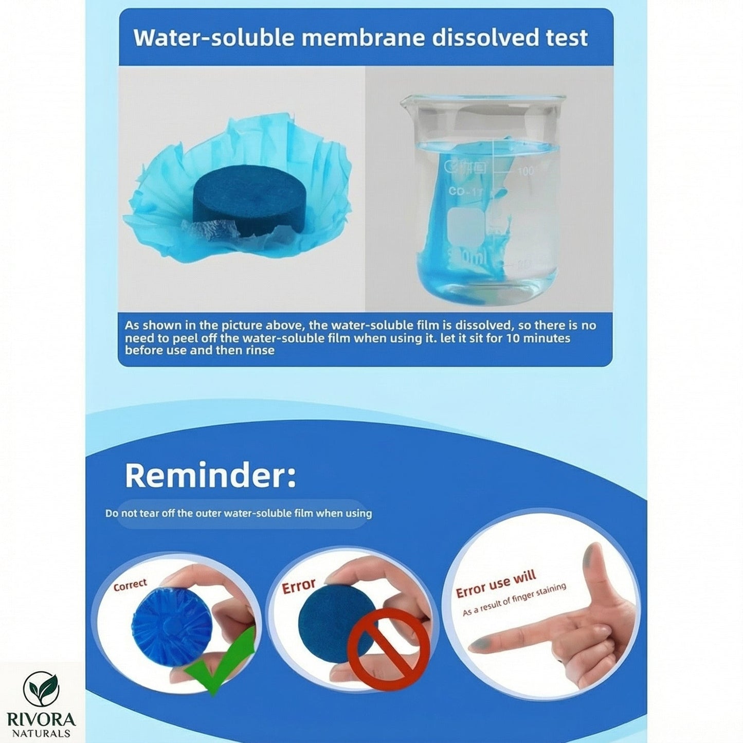 Automatic Toilet Cleaner Tablets